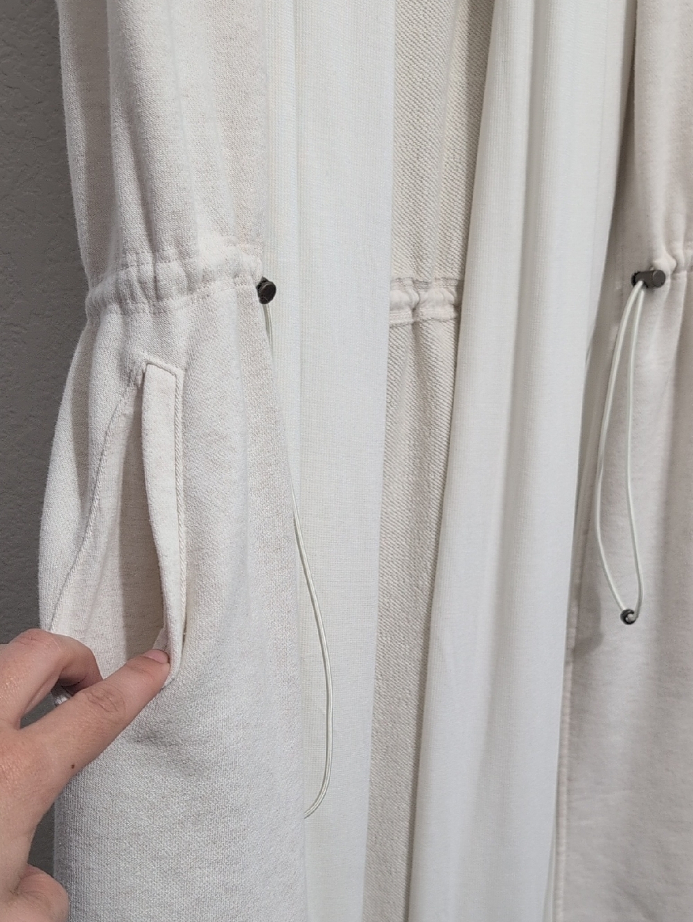 Anthropologie‎ Saturday Sunday Midi Open Waterfall Sweater Vest Duster Sz Medium - Picture 5 of 13